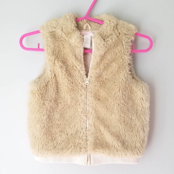 Janie and Jack Other - Janie and Jack 4T-5T fur vest